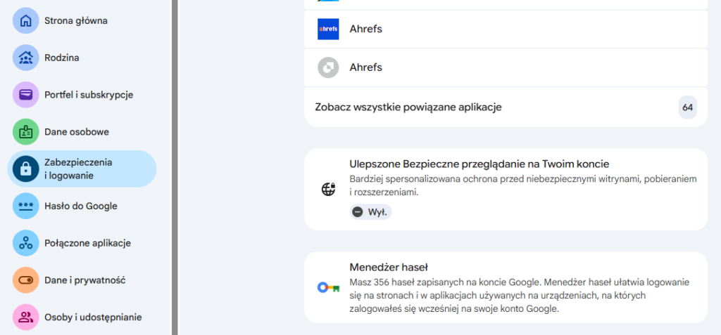 Menedżer haseł Google — zapisane hasła na koncie Google i w przeglądarce Chrome