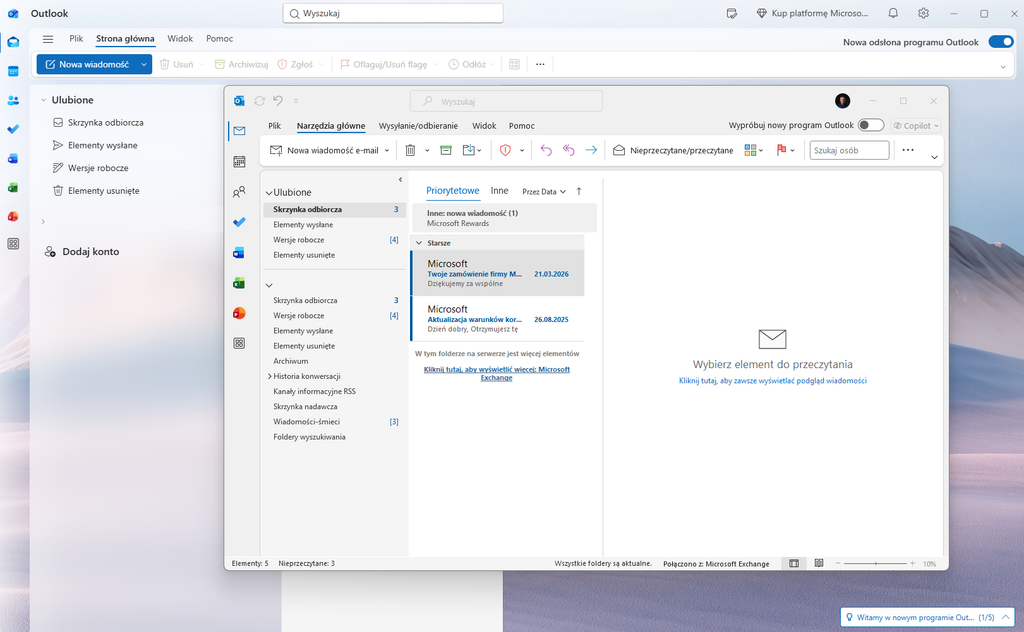 Outlook czy Outlook klasyczny – dwie aplikacje Outlook w Windows 11