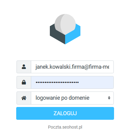Logowanie Poczta SEOHOST – formularz logowania do Webmail
