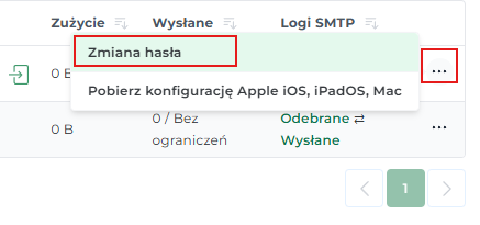 Zmiana hasła do Poczty SEOHOST w panelu DirectAdmin