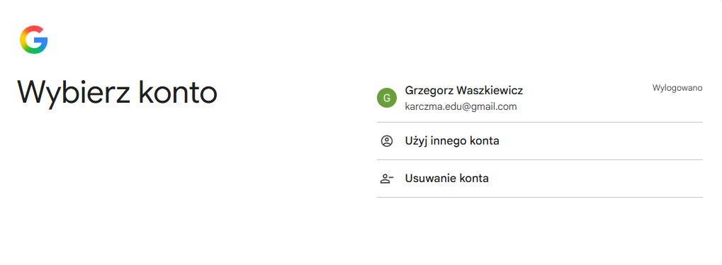 Jak przełączyć konto Gmail – lista zalogowanych kont Google